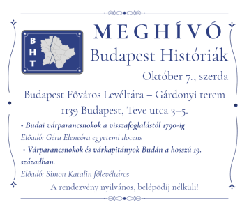 Budapest Históriák (1)